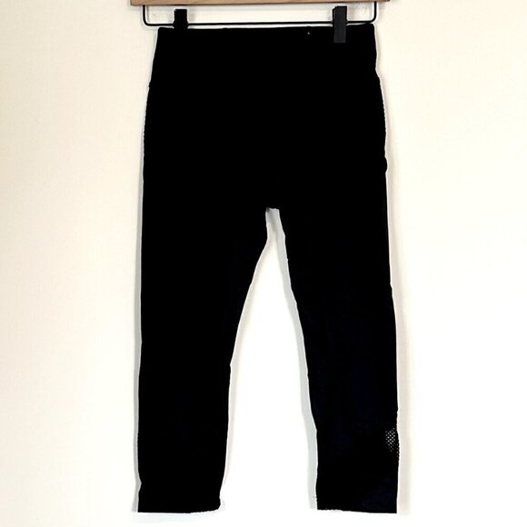 DKNY Black Capri Leggings - Size XS - Picture 1 of 6